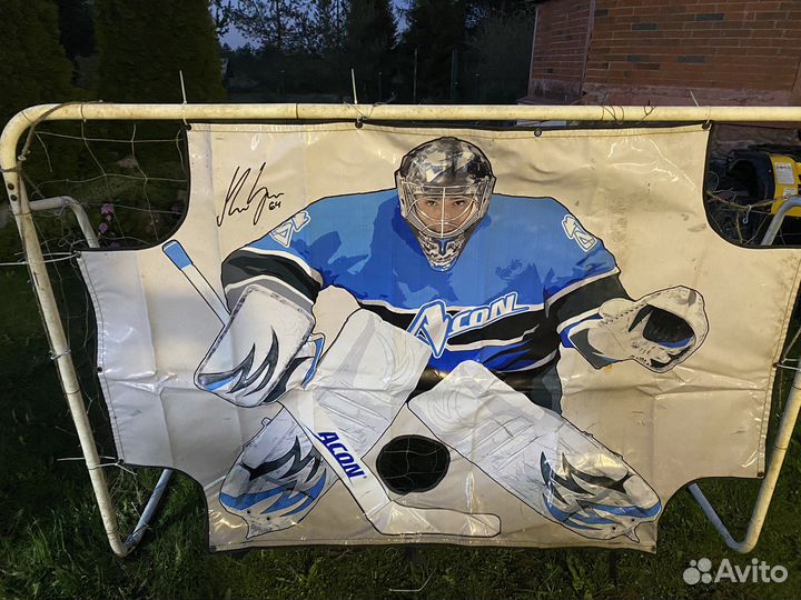 Иммитатор вратаря, ворота, лед бросковый