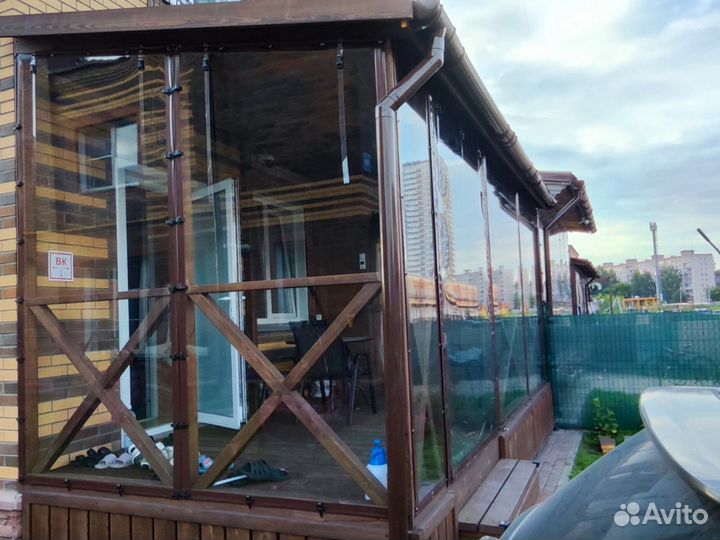 Мягкие окна пвх для беседок террас и веранд