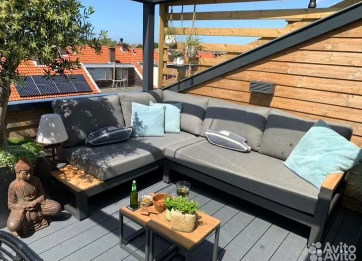 Диван для террасы лофт