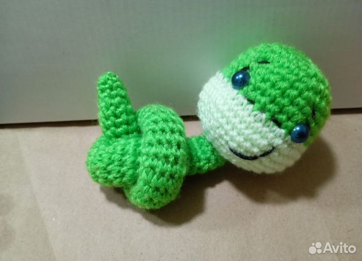 Вязаные игрушки ручной работы