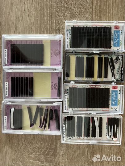 Ресницы для наращивания enigma lovely и lash go