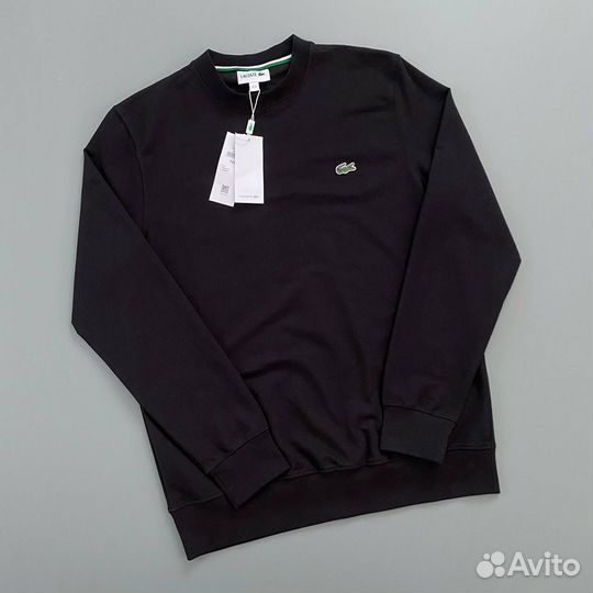 Свитшот lacoste черный