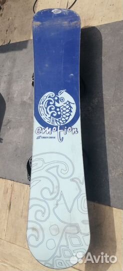 Сноуборд с креплениями 140 см Crazy Creek