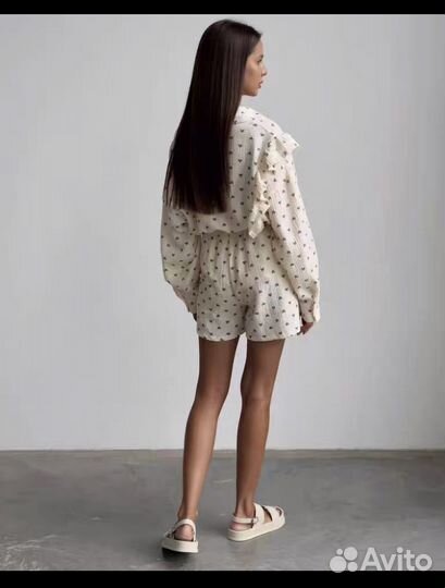 Муслиновый костюм женский