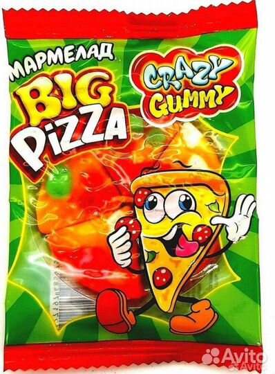 Мармелад жевательный Биг Пицца 36 штук