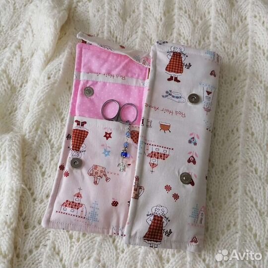 Дорожный органайзер для круговых и чулочных спиц