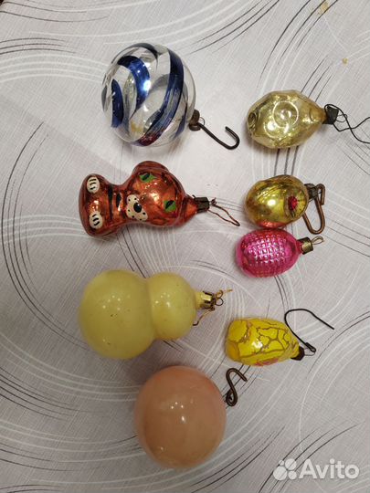 Елочные игрушки СССР