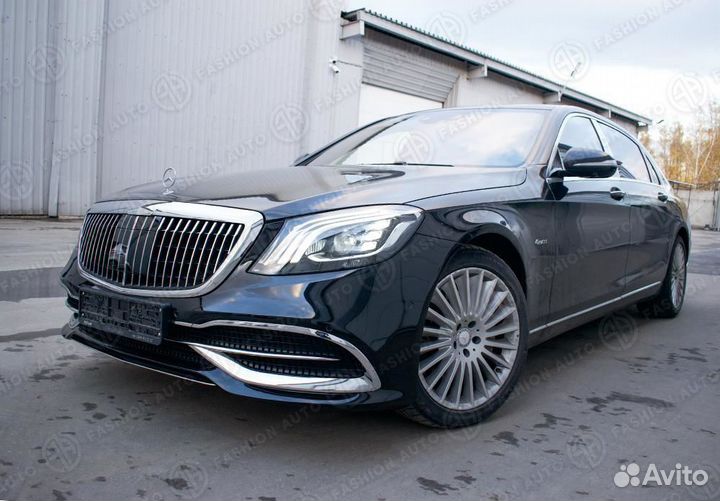 Фейслифтинг Maybach x 222 в рестайлинг майбах 222