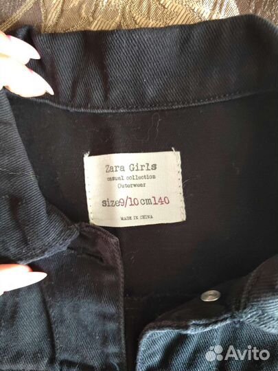 Джинсовая куртка zara