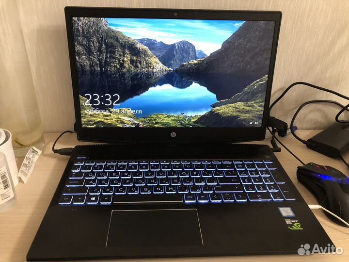 Игровой ноутбук HP Pavilion Gaming 15-cx0006ur