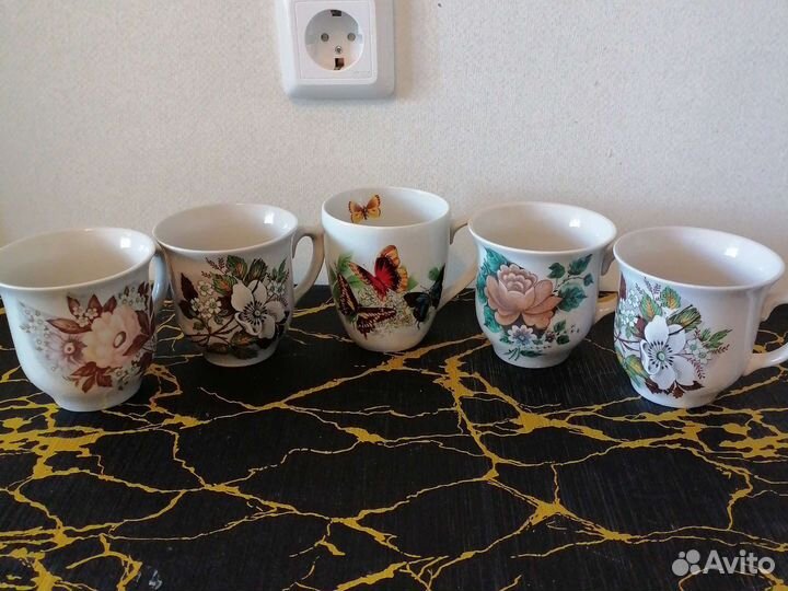 Кружки фарфор СССР Пролетарий