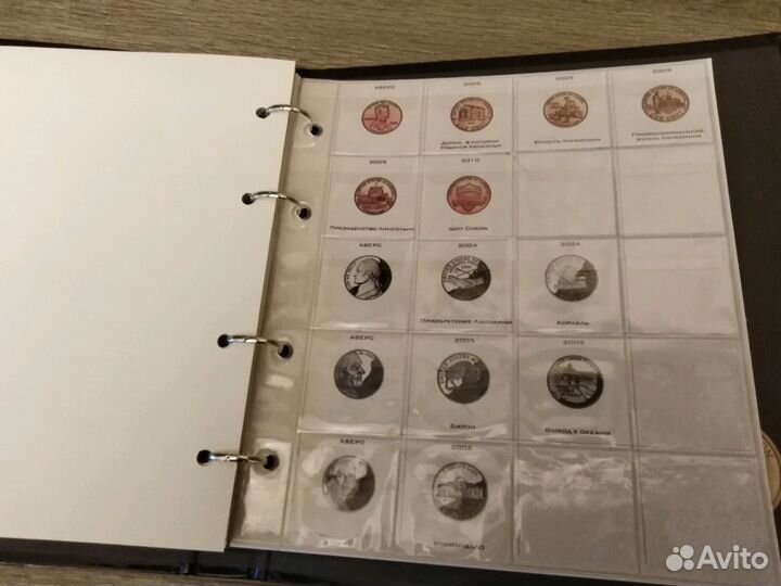 Альбом США Штаты парки президенты