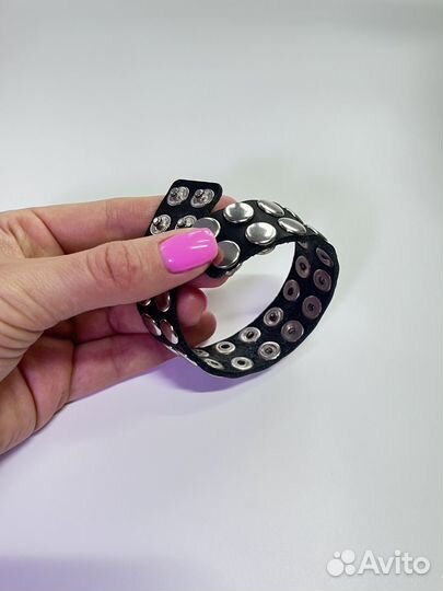 Браслет из натуральной кожи (ручная работа)