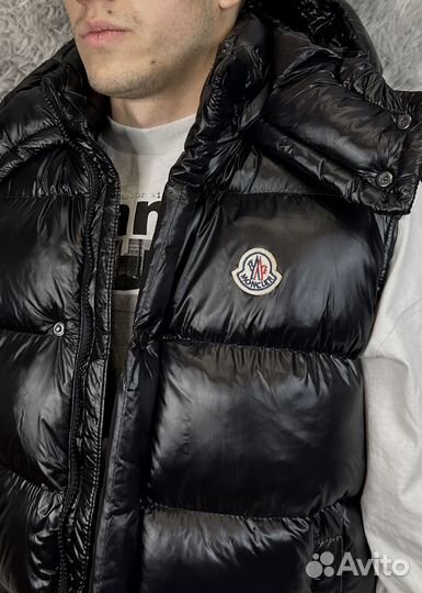 Жилетка Moncler матовая