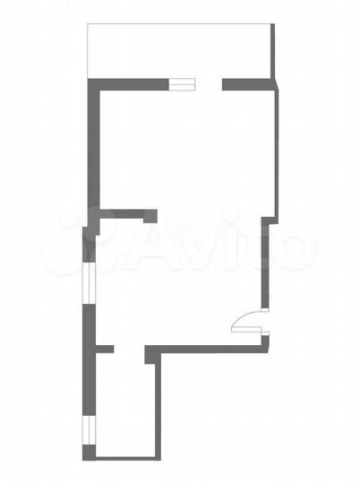 1-к. квартира, 30 м², 2/3 эт.