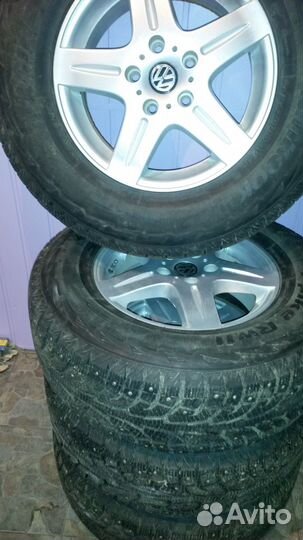 Колеса в сборе на volkswagen