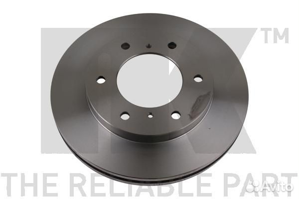 Диск тормозной mitsubishi pajero 00- (R16) передни