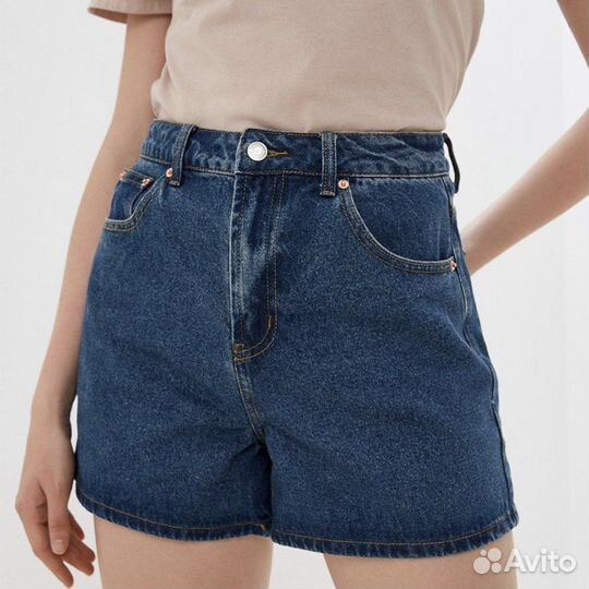Джинсовые шорты 46 размер