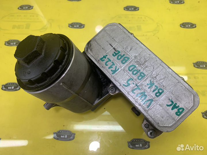 Корпус масленого фильтра volkswagen touareg 2003-2