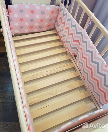 Бортики в детскую кроватку