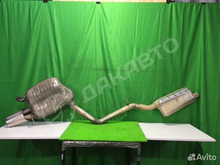 Основной глушитель с резанатором Mercedes-Benz C