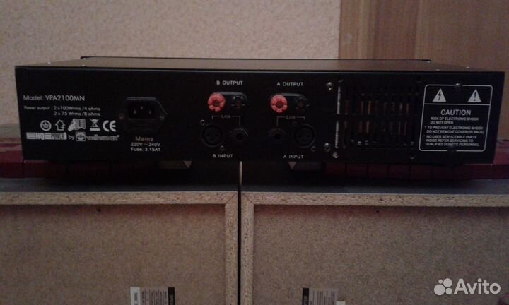 Усилитель с акустическими системами