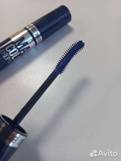Тушь для ресниц синяя