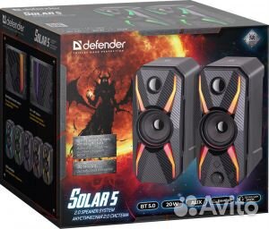 Колонка Defender Solar 5 (Bluetooth)