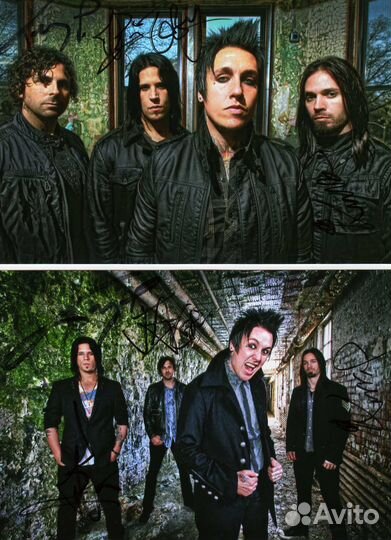 Автографы Papa Roach (Папа Роач)