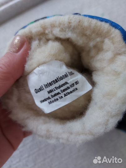 Сапожки зимние детские Gusti 20-21