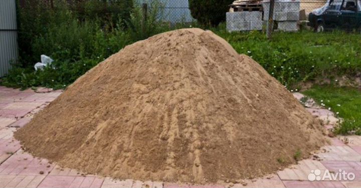 Песок, щебень