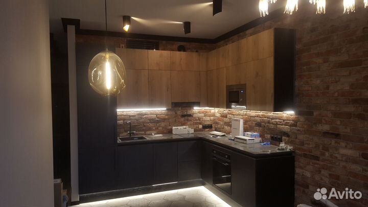 Монтаж Светодиодной ленты и профиля