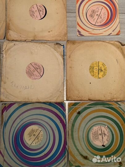 Пластинки для патефона 67-70гг