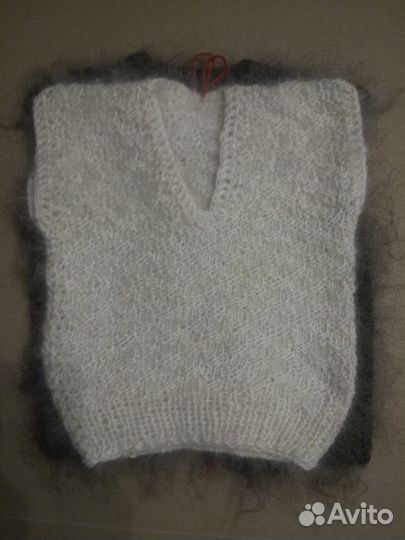 Безрукавки из козьего пуха