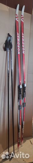 Лыжи беговые комбинированные комплект