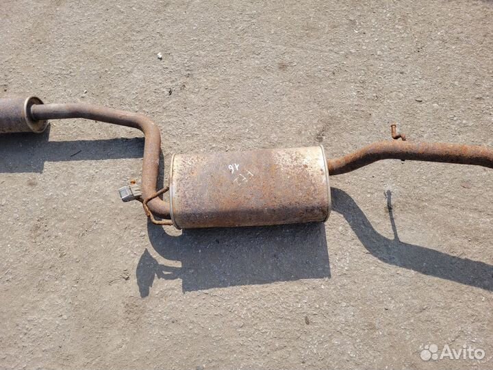 Глушитель на Ford Focus 2 1.6