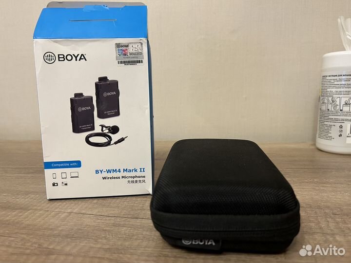Беспроводной радиомикрофон Boya wm4 mark 2