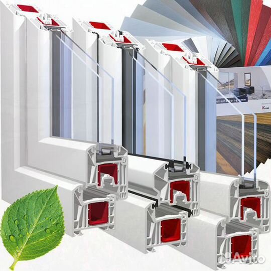 Пластиковые окна Rehau, KBE, EcoLight, Green Tech