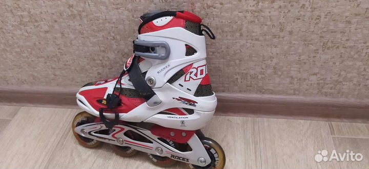 Роликовые коньки roces 40размер 25,5см