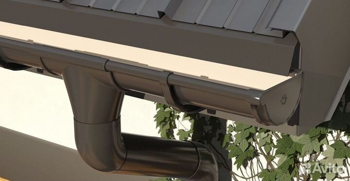 Оцинкованная водосточная система