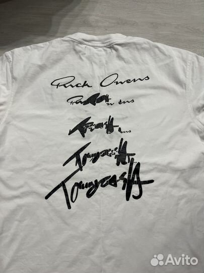 Rick owens футболка