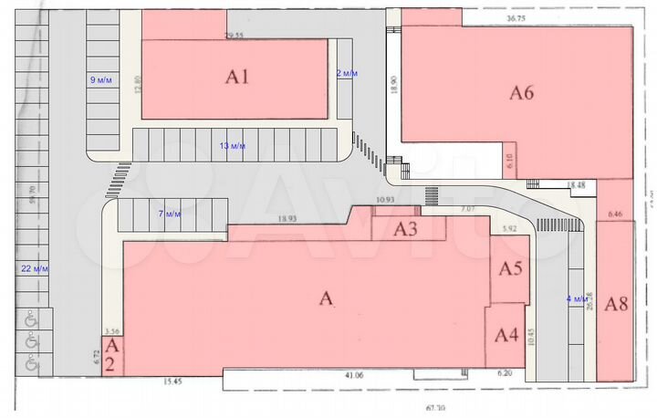 Рыночные ряды, 25 м²