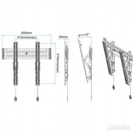 Кронштейн NB C2-T для тв 32-55