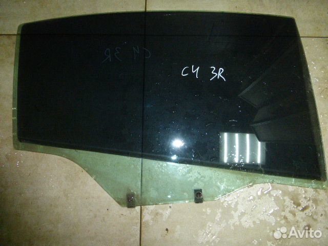 C4 Стекло задней правой двери Citroen
