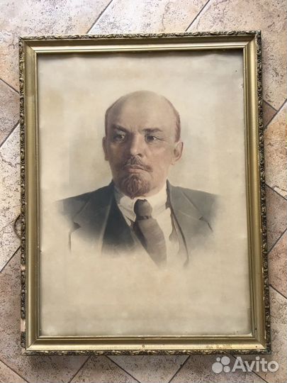 Ленин портрет в раме