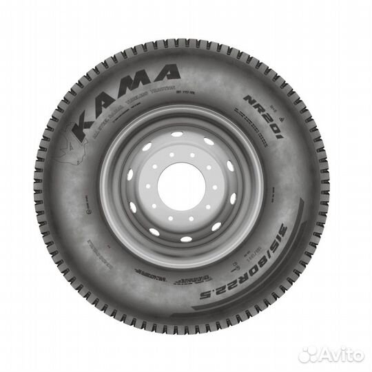 Грузовая шина Кама NR 201 315/80 R22.5