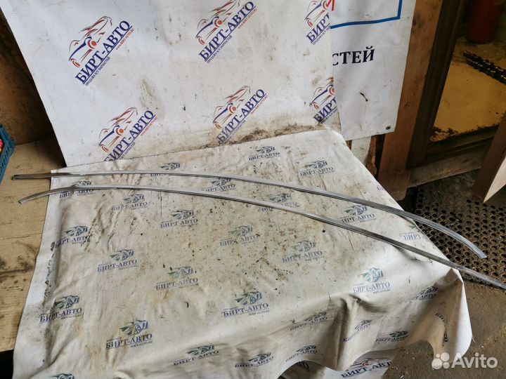 Хромированные молдинги передних дверей Audi Q7