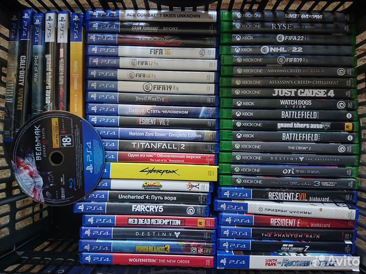 Диски Ps4 Ps5 Xbox One Series