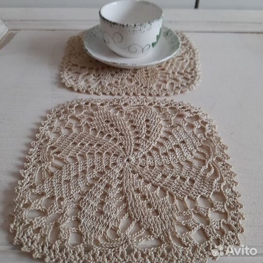 Салфетки вязаные крючком