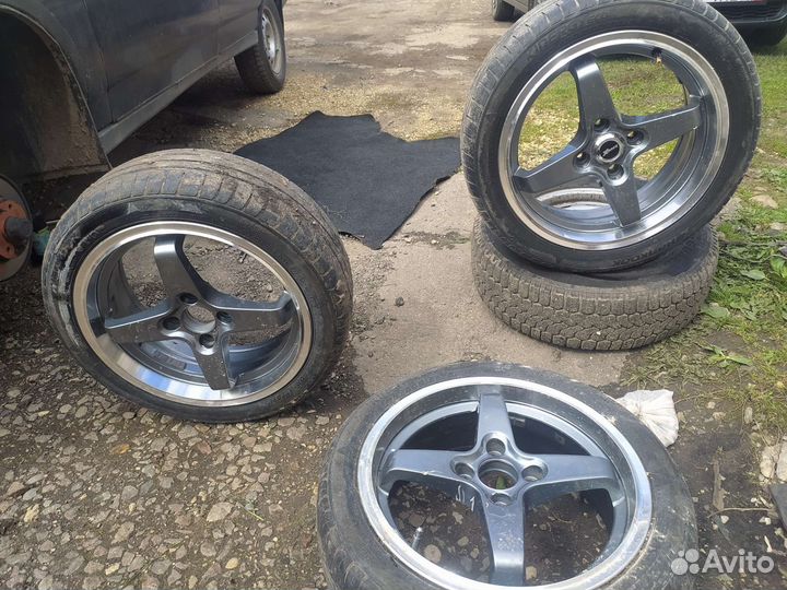 Диски кованые с резиной